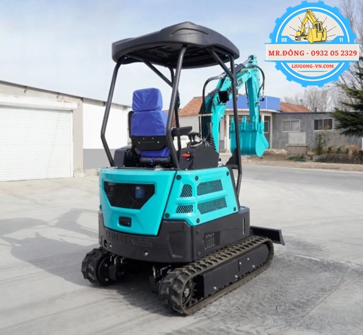 Máy Xúc Mini Lugong LZ17