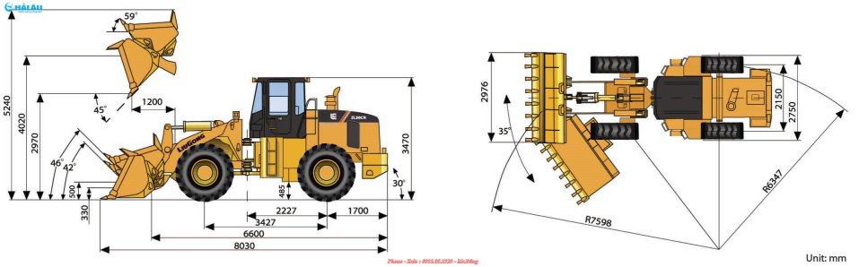 Máy Xúc Lật Liugong ZL50CN
