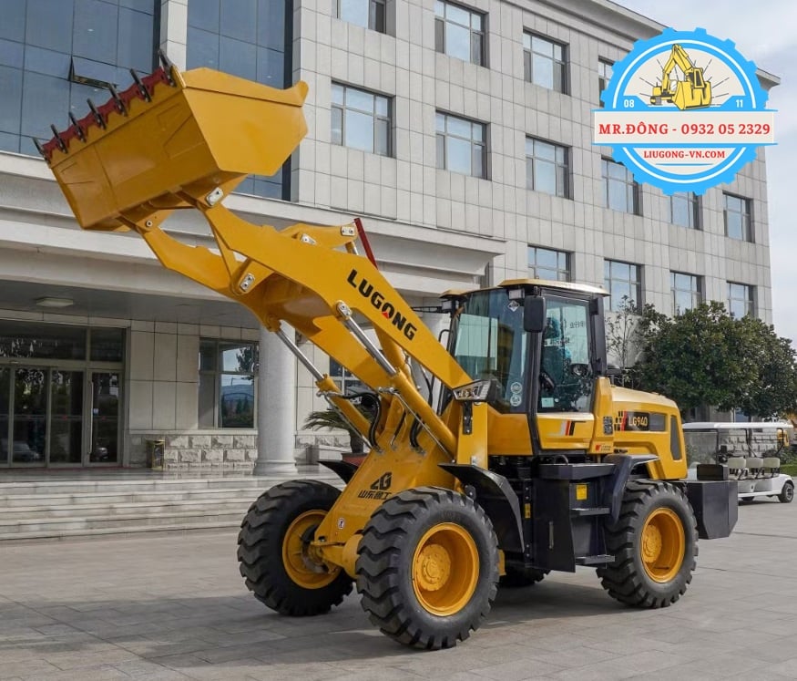 Máy Xúc Mini Lugong T940