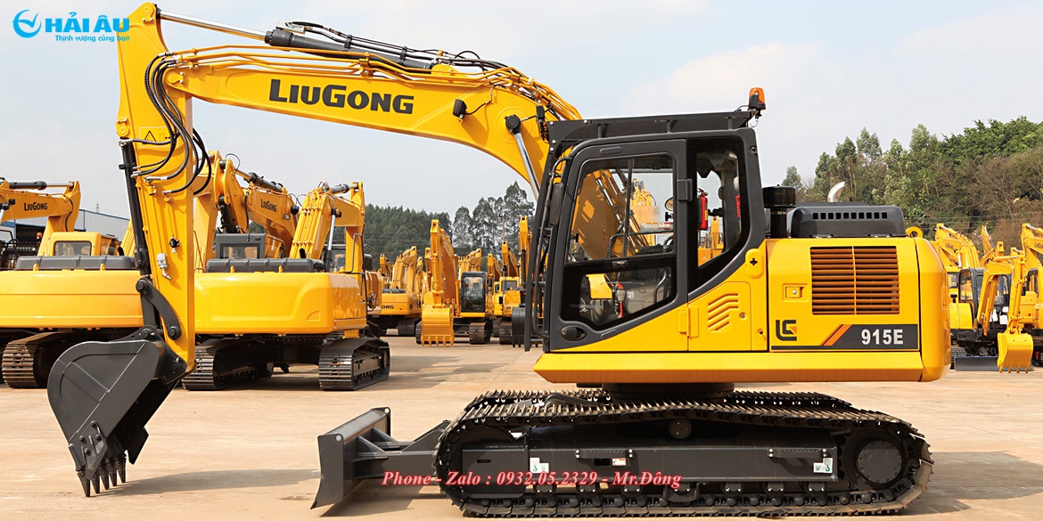 Máy Xúc Đào Liugong CLG915E