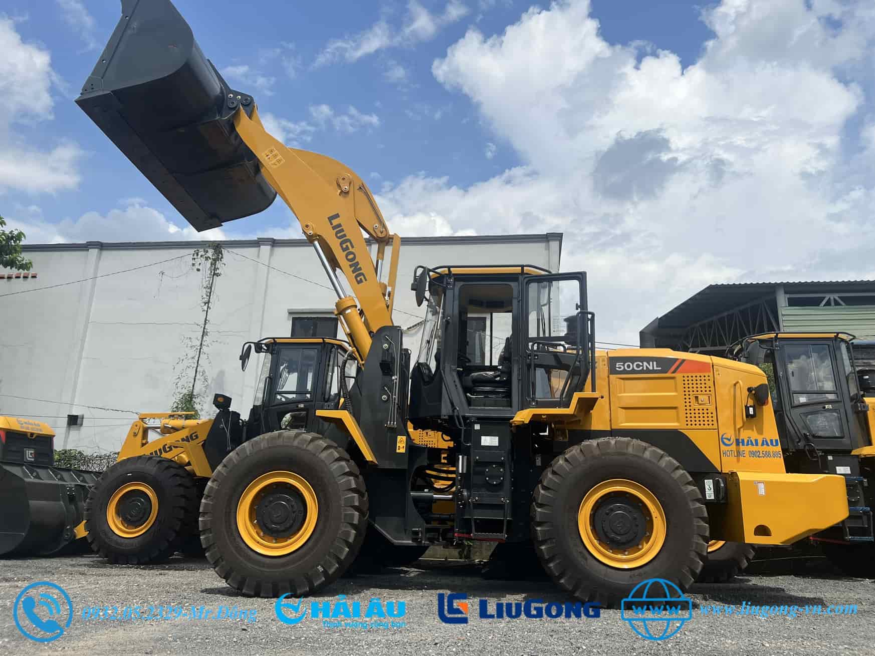 Xúc Lật Cần Dài Liugong ZL50CNL