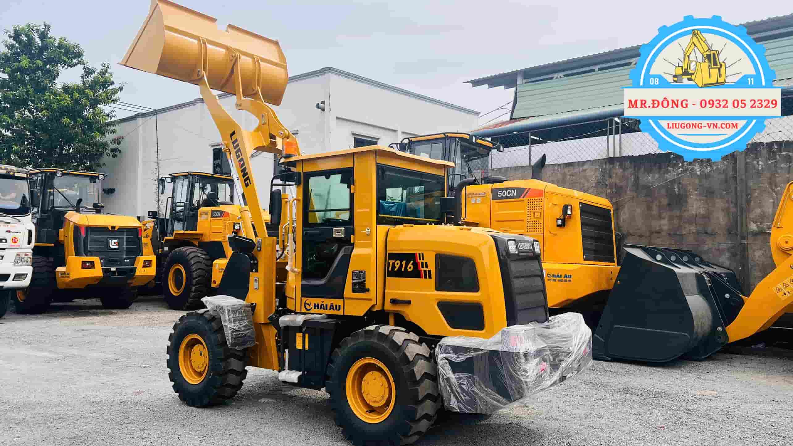 Máy Xúc Mini Lugong T916