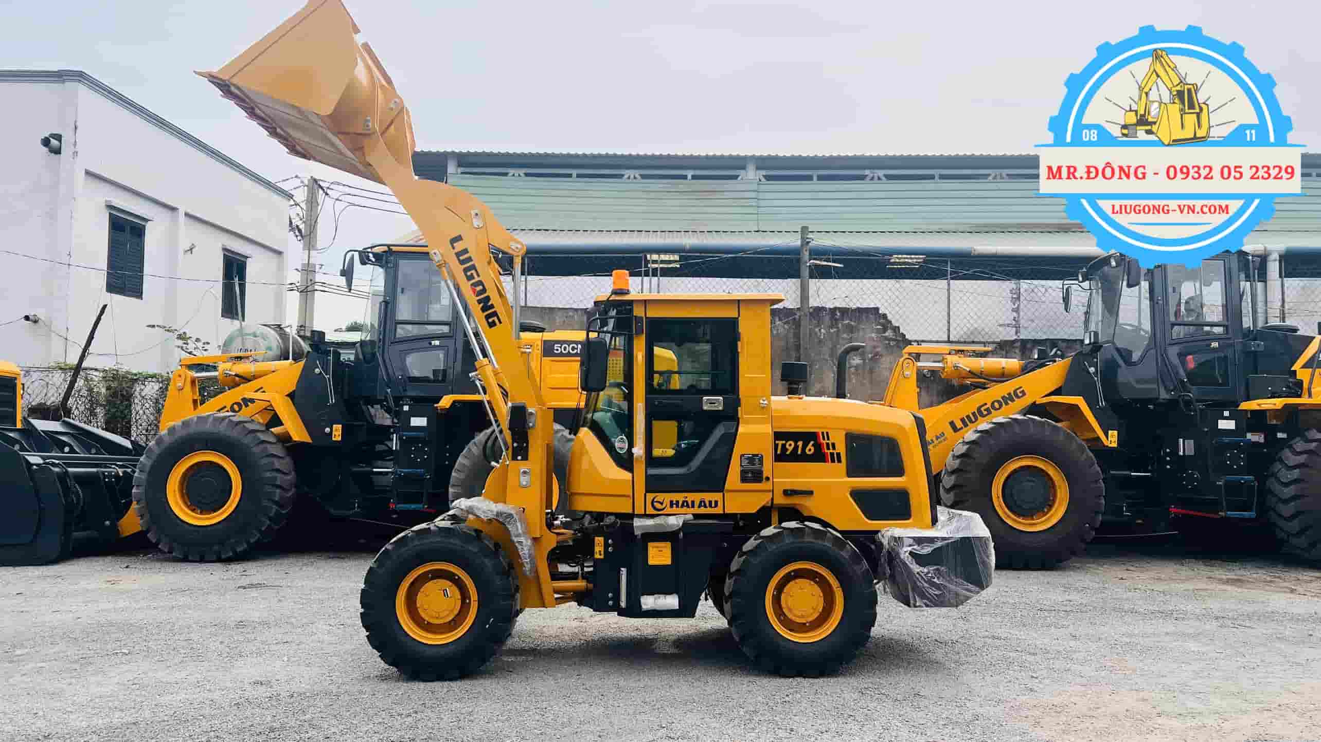 Máy Xúc Mini Lugong T916