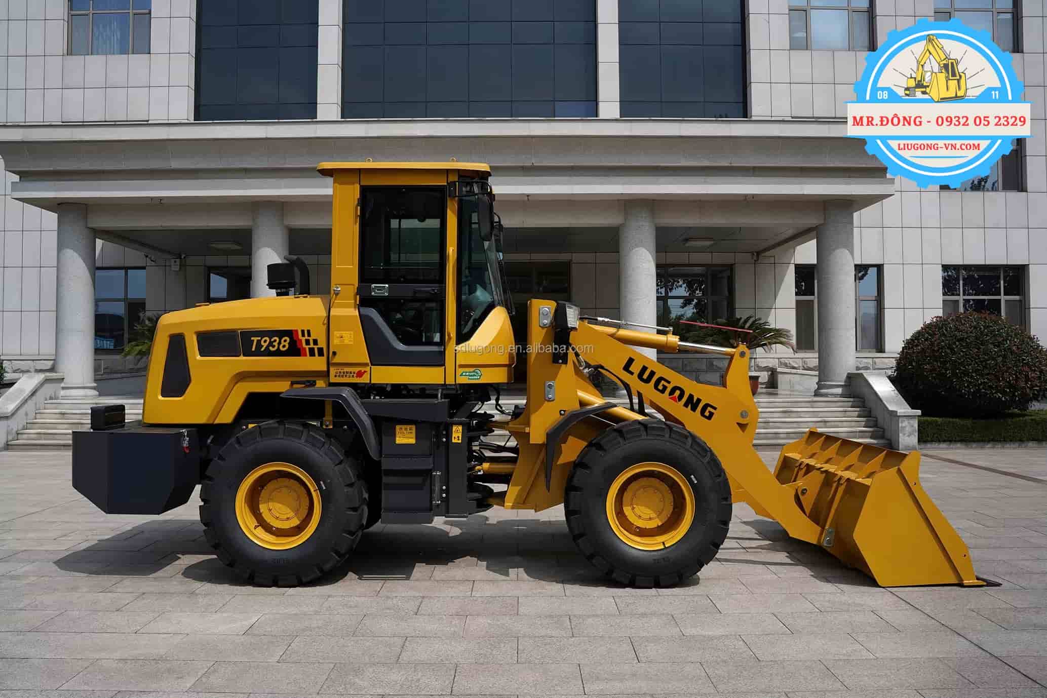 Máy Xúc Mini Lugong T938