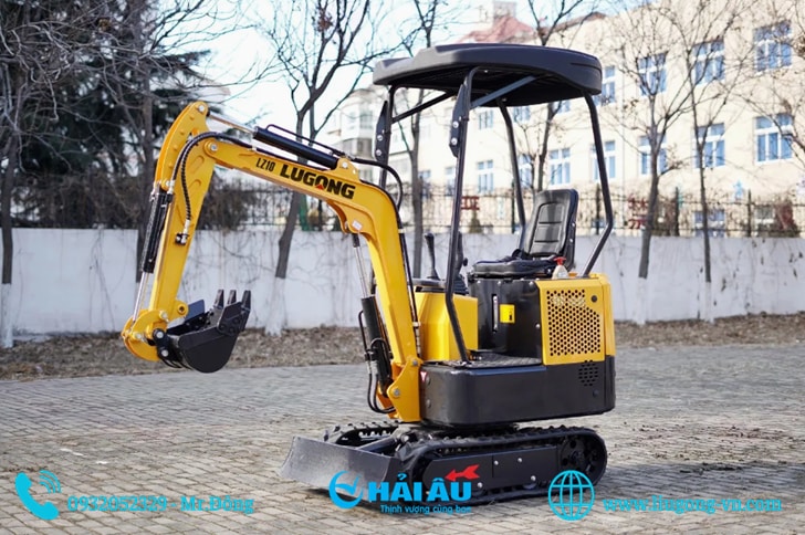Máy Xúc Mini Lugong LZ10