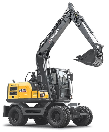 Máy Xúc Bánh Lốp XINYUAN XYC115WT
