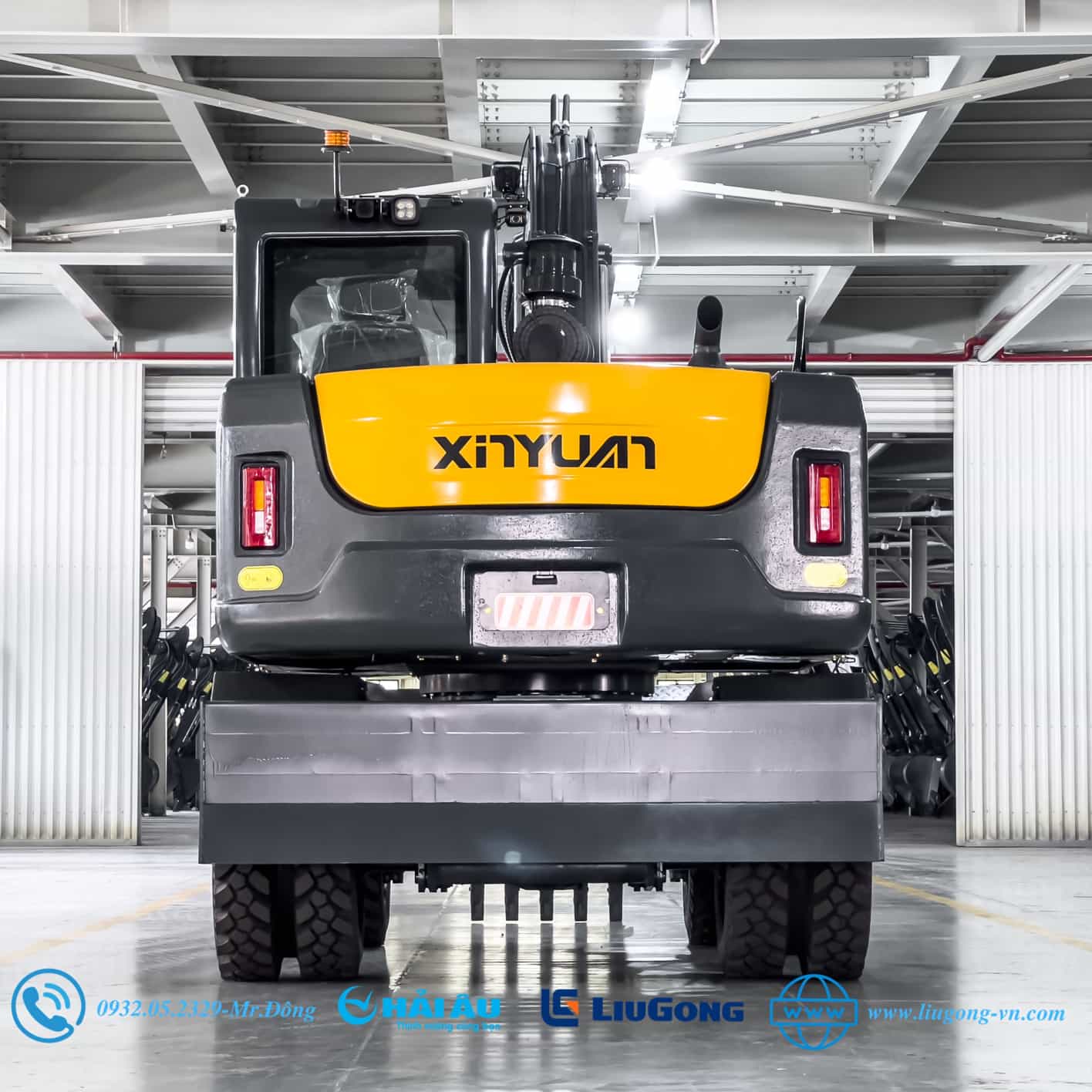 Máy Xúc Bánh Lốp XINYUAN XYC115WT