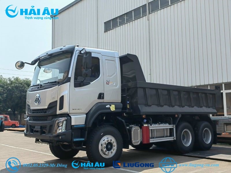 CHENGLONG H5 3 Chân Cầu Láp Thùng U 350HP