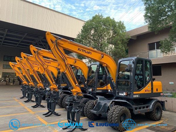 Máy Xúc Bánh Lốp XINYUAN XYC115WT