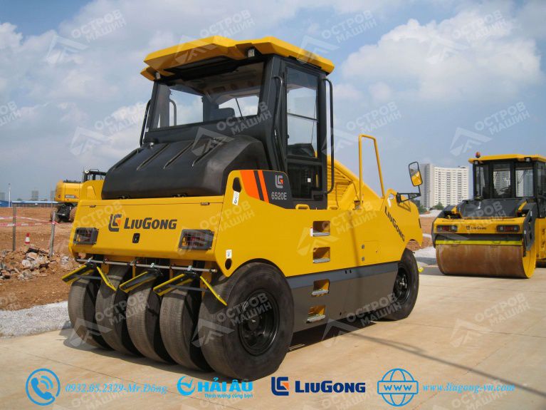 Máy Lu Lốp Liugong CLG6520E