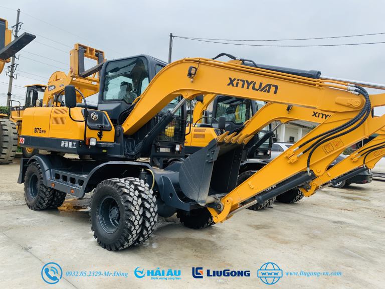 Máy Xúc Bánh Lốp XINYUAN XYB75W-9