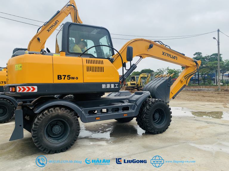 Máy Xúc Bánh Lốp XINYUAN XYB75W-9