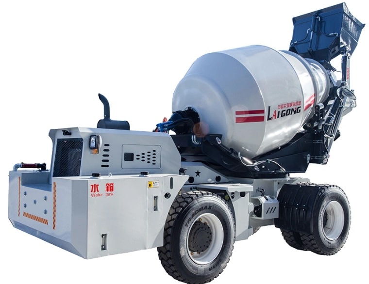 Xe Trộn Bê Tông Tự Hành Laigong H40