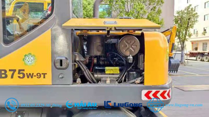 Máy Xúc Bánh Lốp XINYUAN XYB75W-9