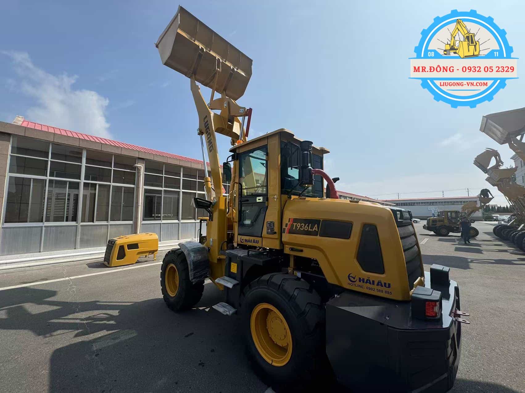 Máy Xúc Lật Cần Dài LuGong T936LA