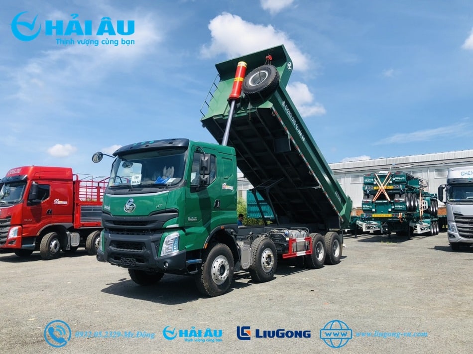 CHENGLONG H7 4 Chân Cầu Dầu Thùng U 350HP