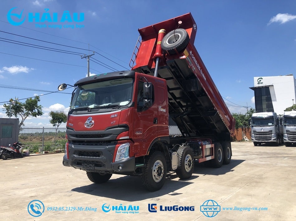 CHENGLONG H7 4 Chân Cầu Dầu Thùng U 350HP