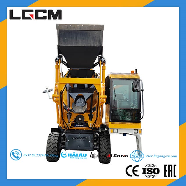 Xe Trộn Bê Tông Tự Hành Laigong H20