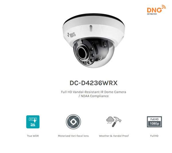 Camera IDIS DC-D4236WRX