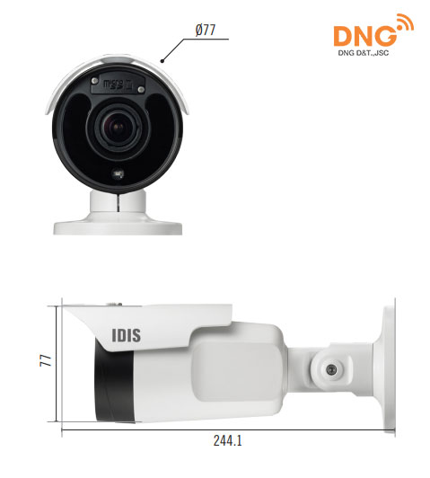 Camera IP IDIS DC-T4233HRX