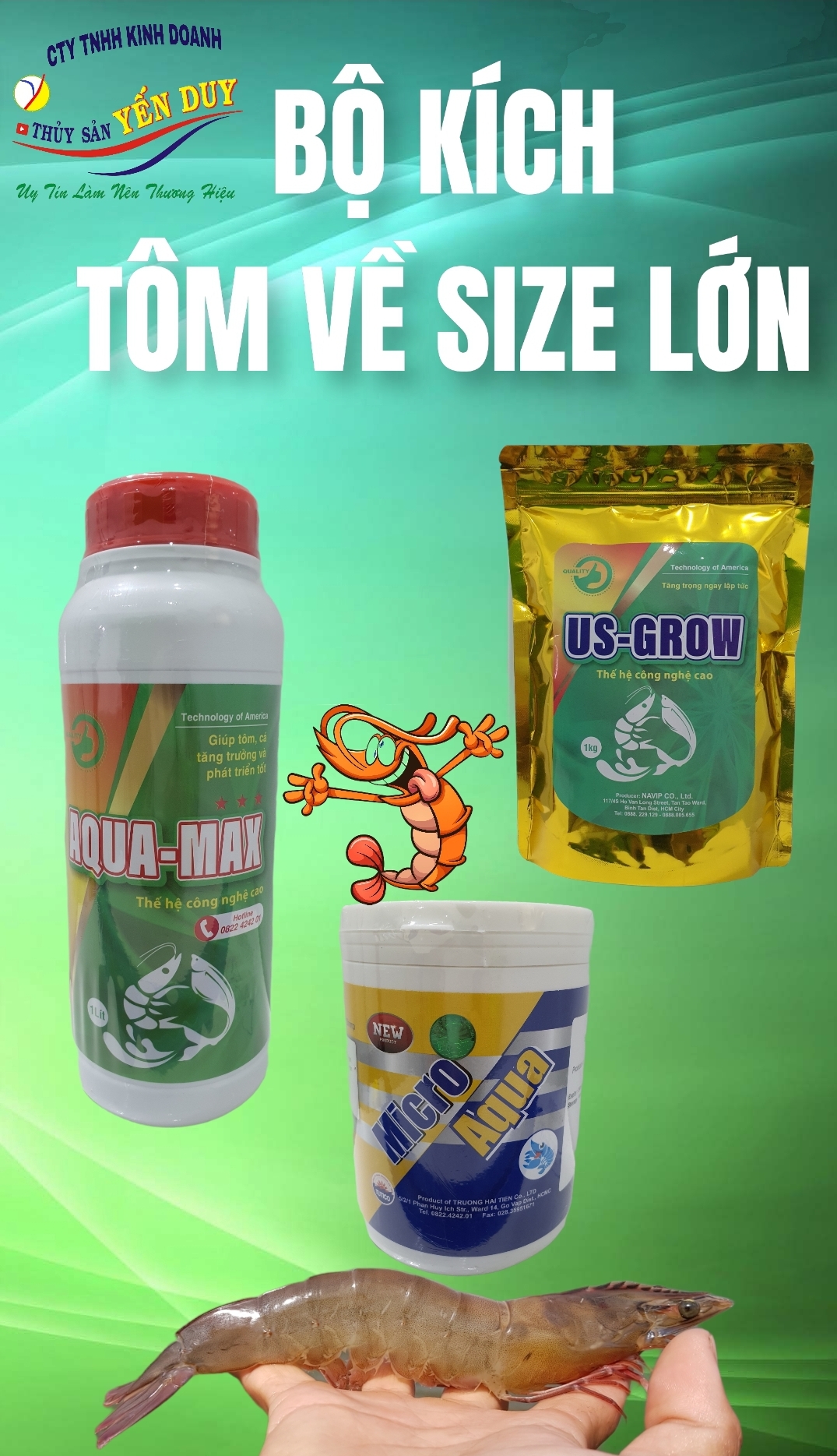 MICRRO AQUA chiến binh đường ruột