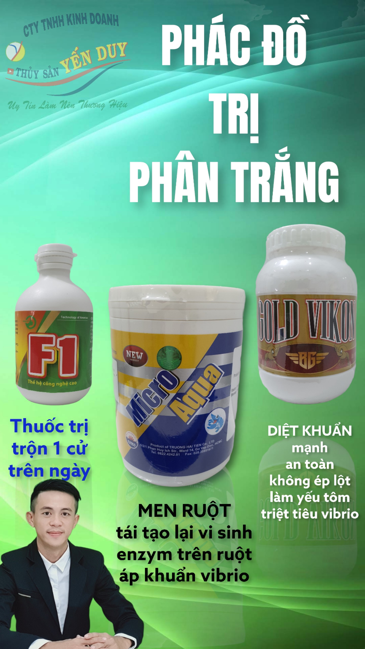 MICRRO AQUA chiến binh đường ruột