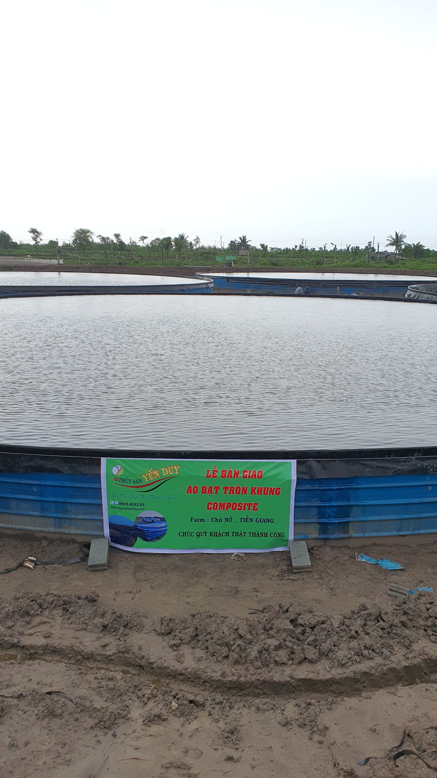 AO TRÒN KHUNG COMPOSITE, SẮT, SƠN TỈNH ĐIỆN