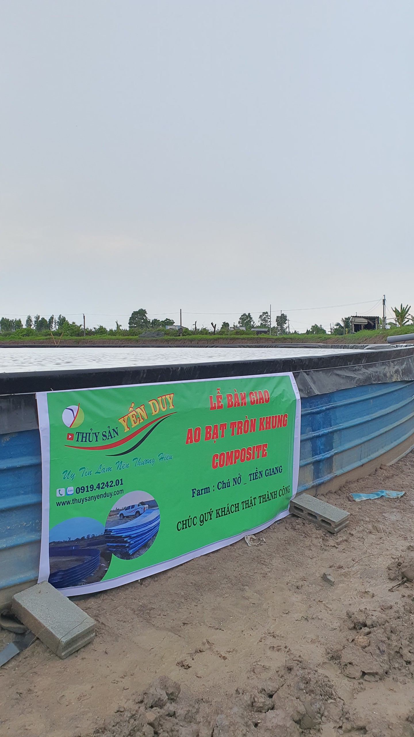 AO TRÒN KHUNG COMPOSITE, SẮT, SƠN TỈNH ĐIỆN