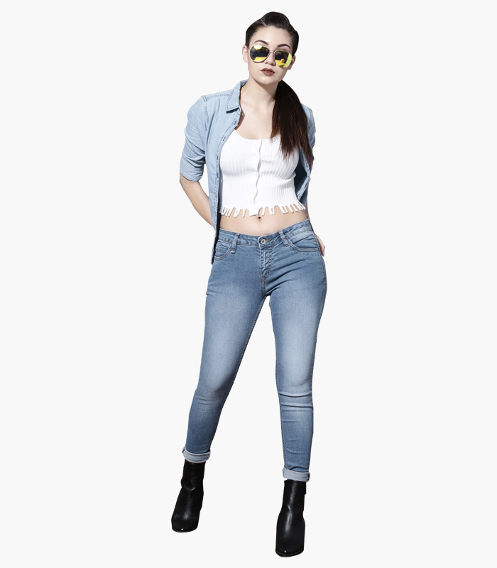 Quần Blue Skinny Jeans