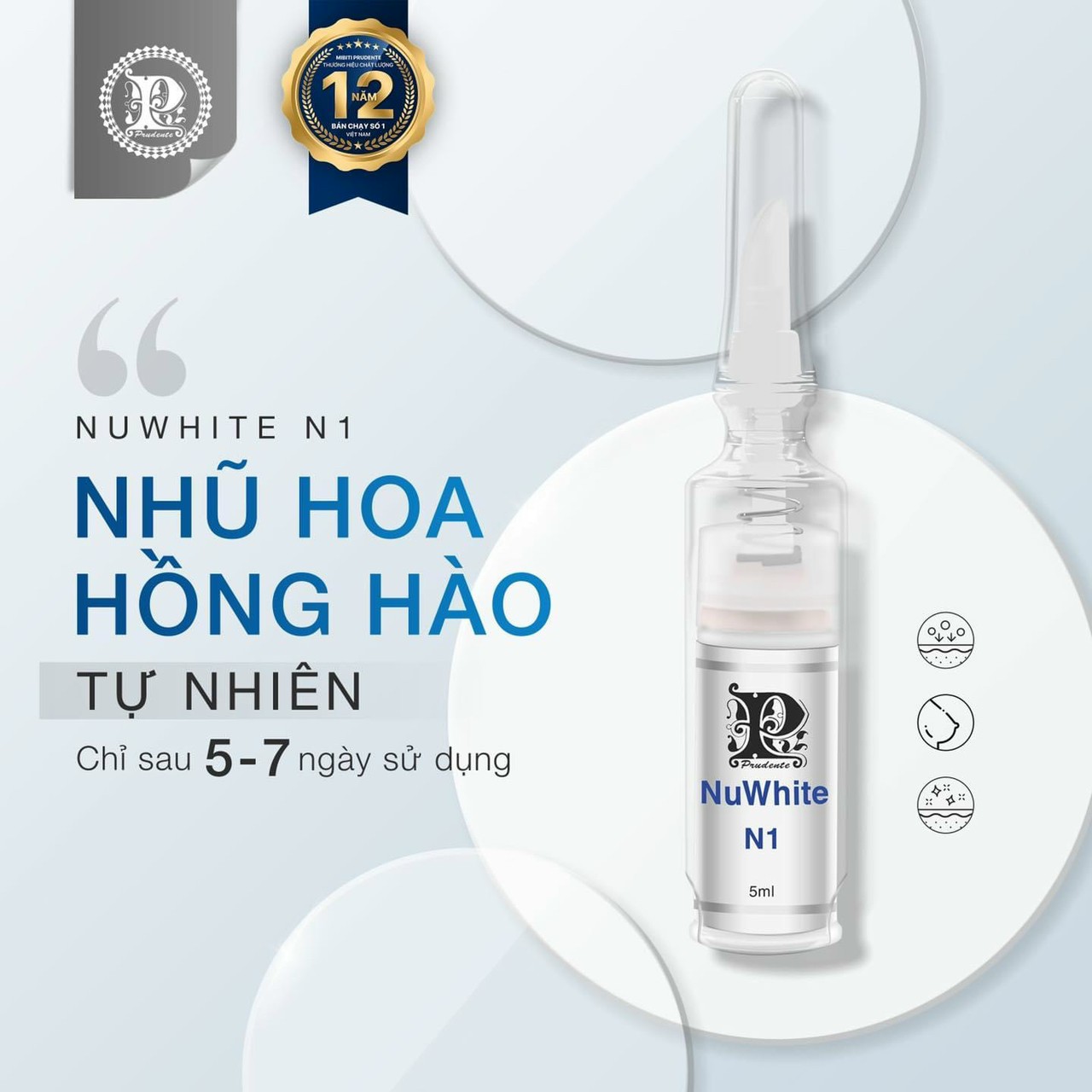 KEM LÀM HỒNG NHỦ HOA Nu White N1