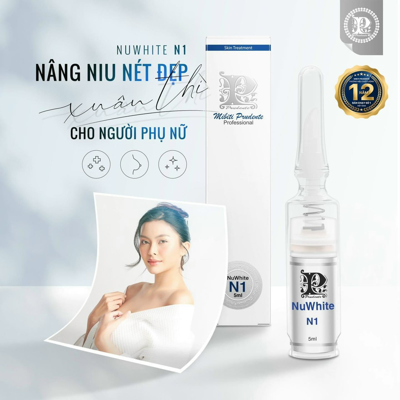 KEM LÀM HỒNG NHỦ HOA Nu White N1