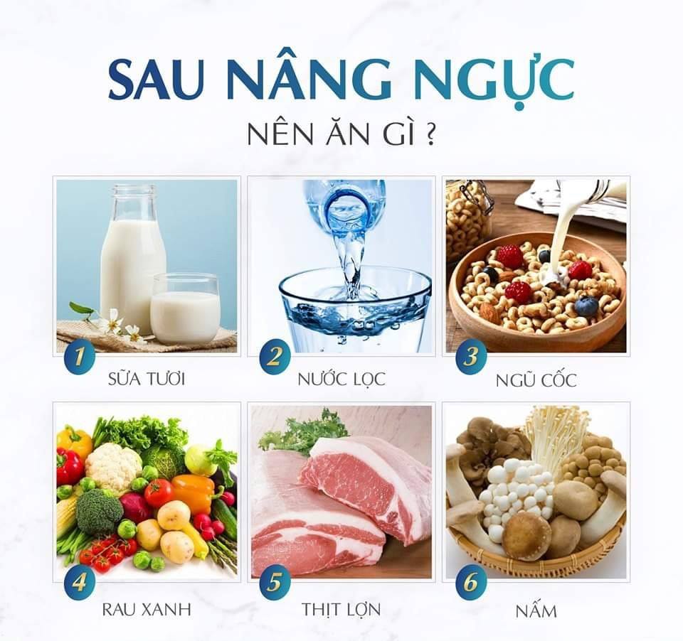 THỰC ĐƠN SAU PHẪU THUẬT THẪM MỸ
