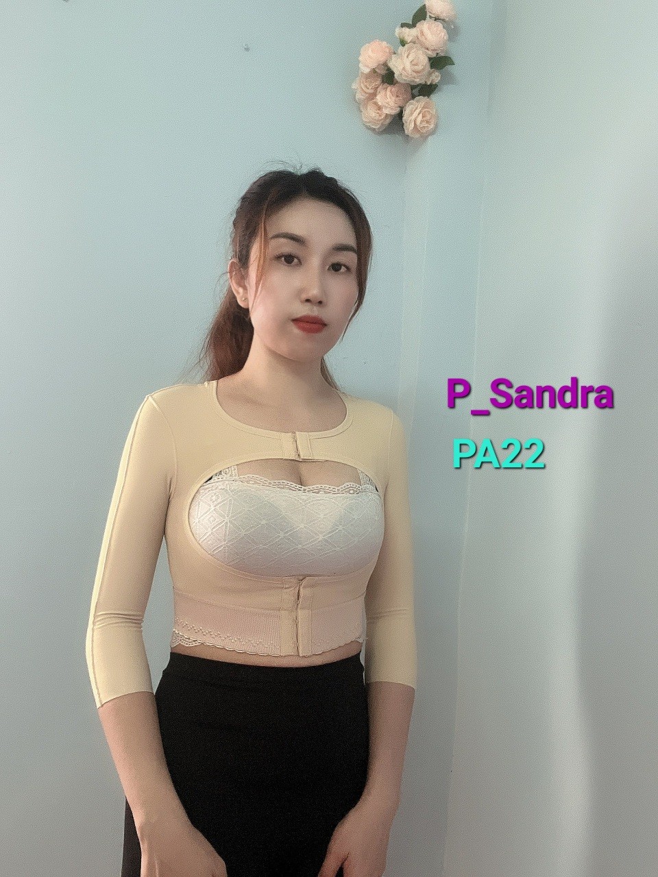 Áo Định Hình Giãm mỡ tay lưng P_Sandra ms: PA22