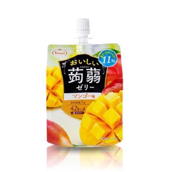 일본 타라미 곤약 젤리 망고 150G TARAMI Thach vi xoai