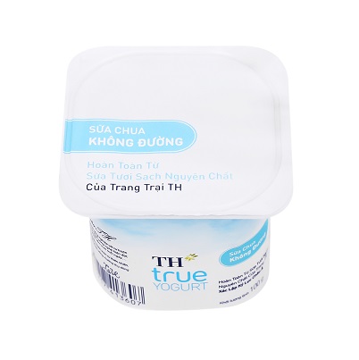 무설탕 요구르트 100G TH TRUEMILK Sua chua khong duong