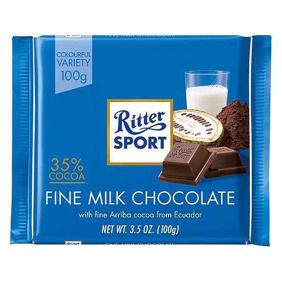 독일 리터스포트 엑스트라 밀크 100g RITTER Socola sua extra