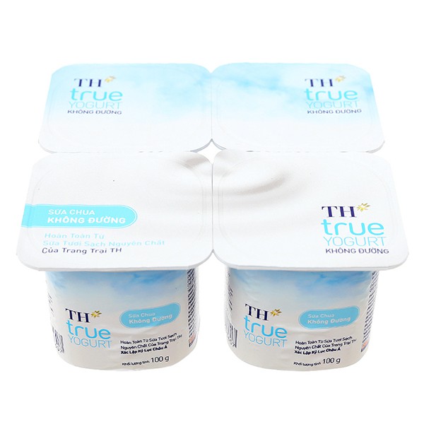 무설탕 요구르트 100G TH TRUEMILK Sua chua khong duong