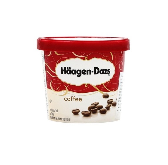 프랑스 하겐다즈 커피 미니컵 100ml HAAGEN-DAZS Kem ca phe hop mini