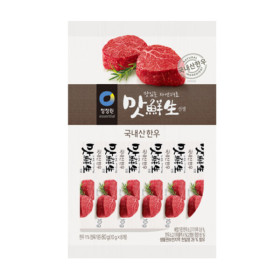 청정원 맛선생 국내산 한우 10G*8개입 CJW Gia vi bo Han Quoc goi