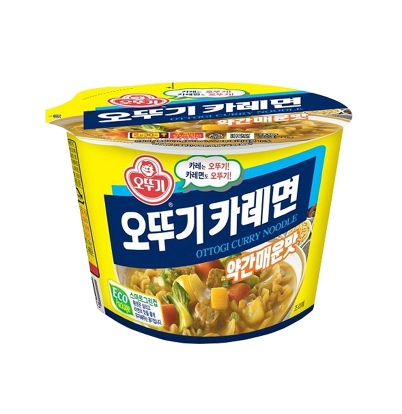 오뚜기 카레면 용기 110G OTTOGI My an lien caramel