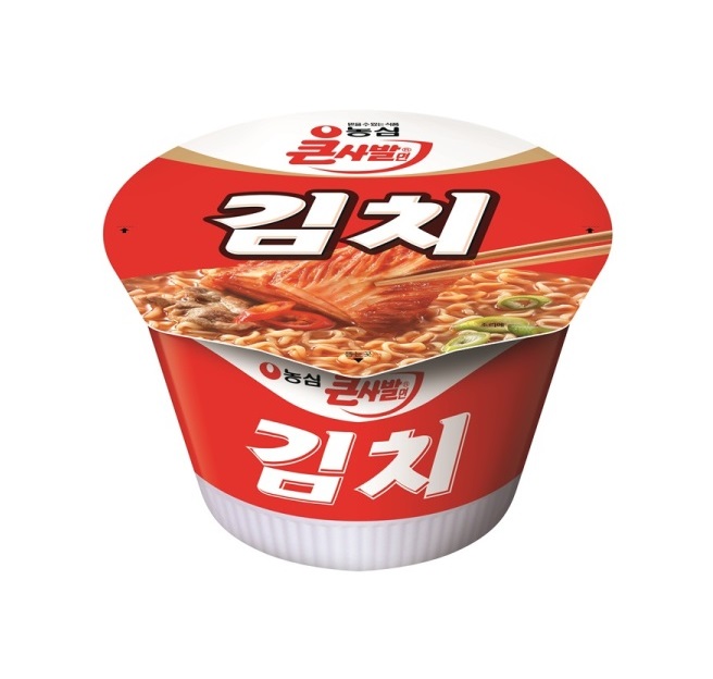 농심 김치 큰사발 112g NONGSHIM My kim chi bat