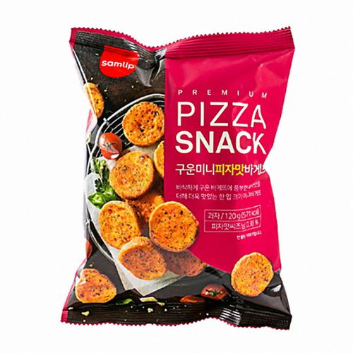 삼립 구운 미니 피자맛 바게뜨 120G SAMLIP Snack Vi Pizza