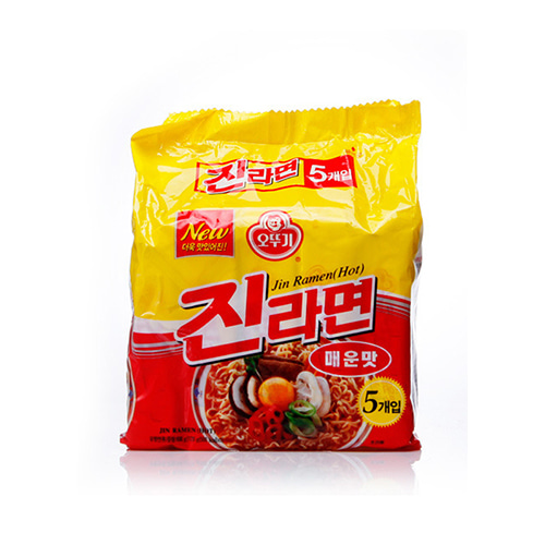 오뚜기 진라면 매운맛 120g OTTOGI My Jin cay goi