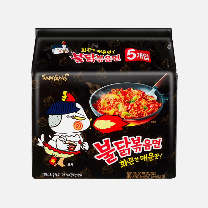 삼양 불닭볶음면 140g SAMYANG My ga cay truyen thong goi