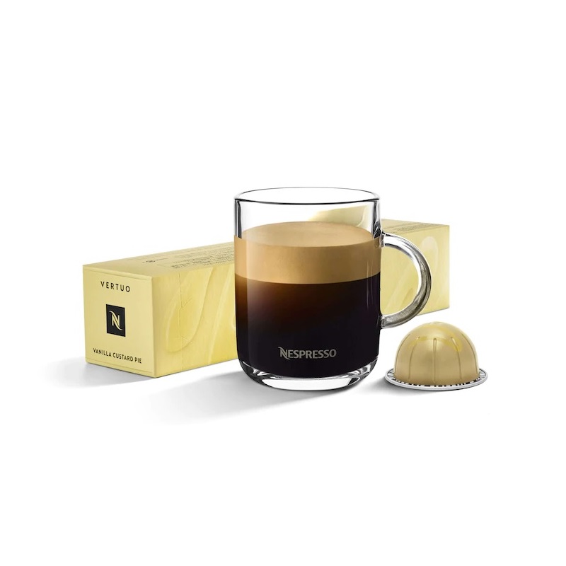 스위스 네스프레소 버츄오 바닐라향 커스터드 파이 커피 12.5G*10개입 NESTLE Nespresso Ca phe may barista creations Vanilla Custard pie