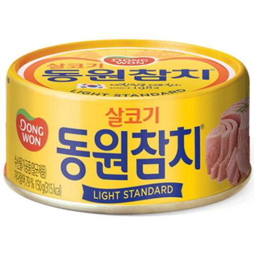동원 살코기 참치 라이트 스탠다드 150g DONGWON Ca ngu light hop