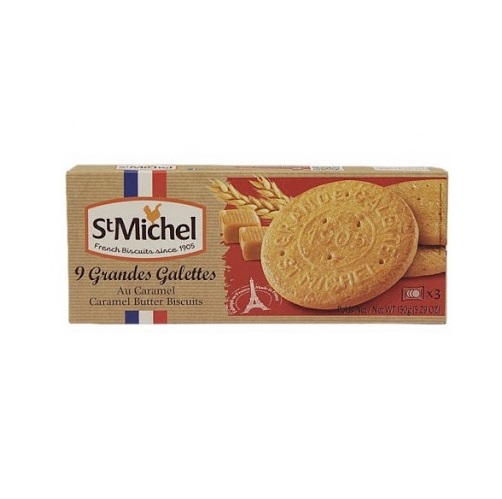 프랑스 생미쉘 그랑데 갈레트 캐러멜 쿠키 150g ST MICHEL Banh quy bo caramel