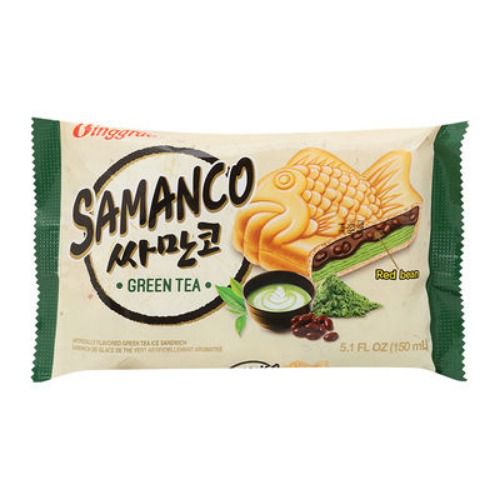 빙그레 붕어 싸만코 녹차 150ml BINGGRAE Kem ca tra xanh