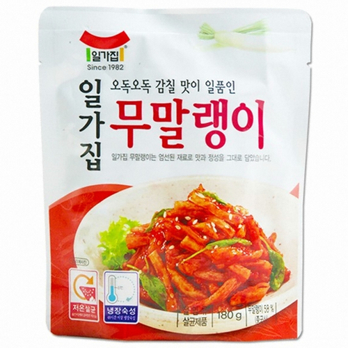 일가집 무말랭이 180g ILGA Cu cai cat soi tam gia vi