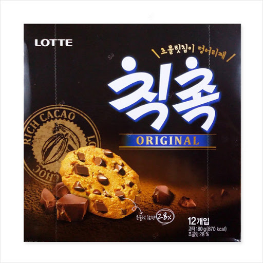 롯데 칙촉 오리지널 180G LOTTE Chocochip Original